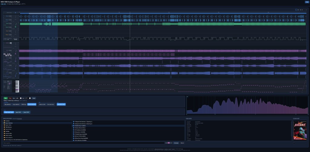 MSX VGM Analyzer & Player screenshot 1